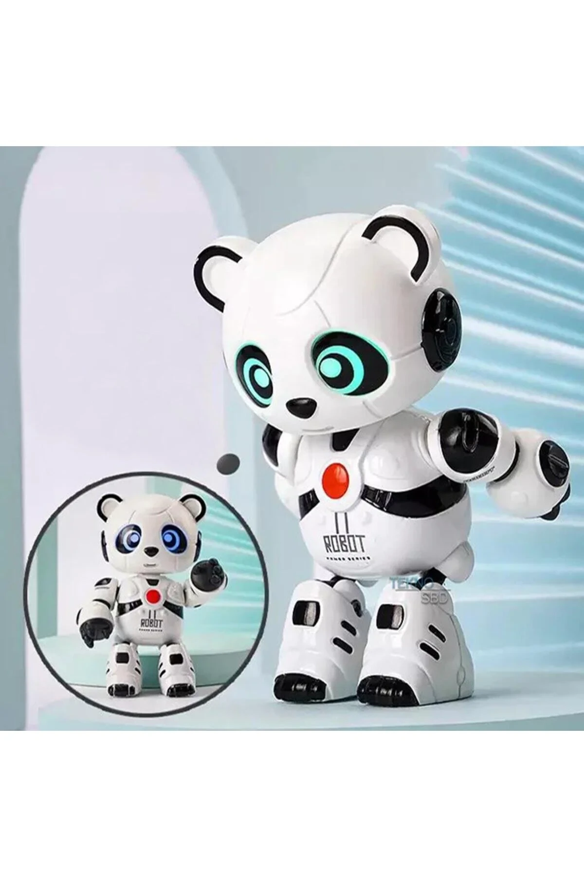 TOY Smart Panda Repeats What You Say Rechargeable Toy Robot that Records Voice a