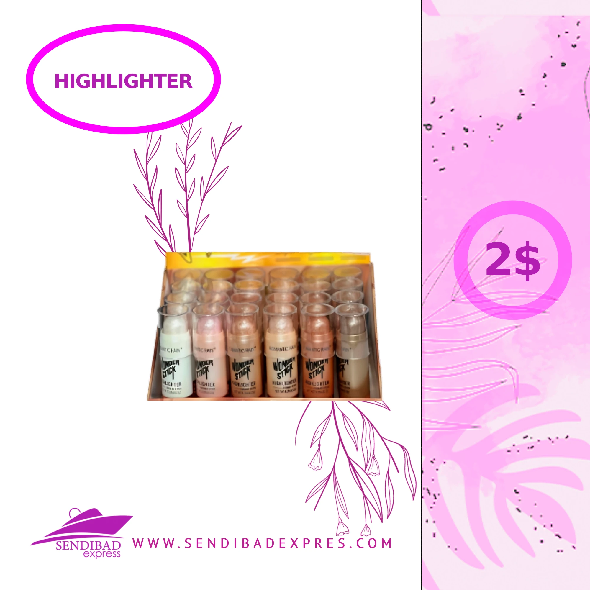 Wonder stick highlighter