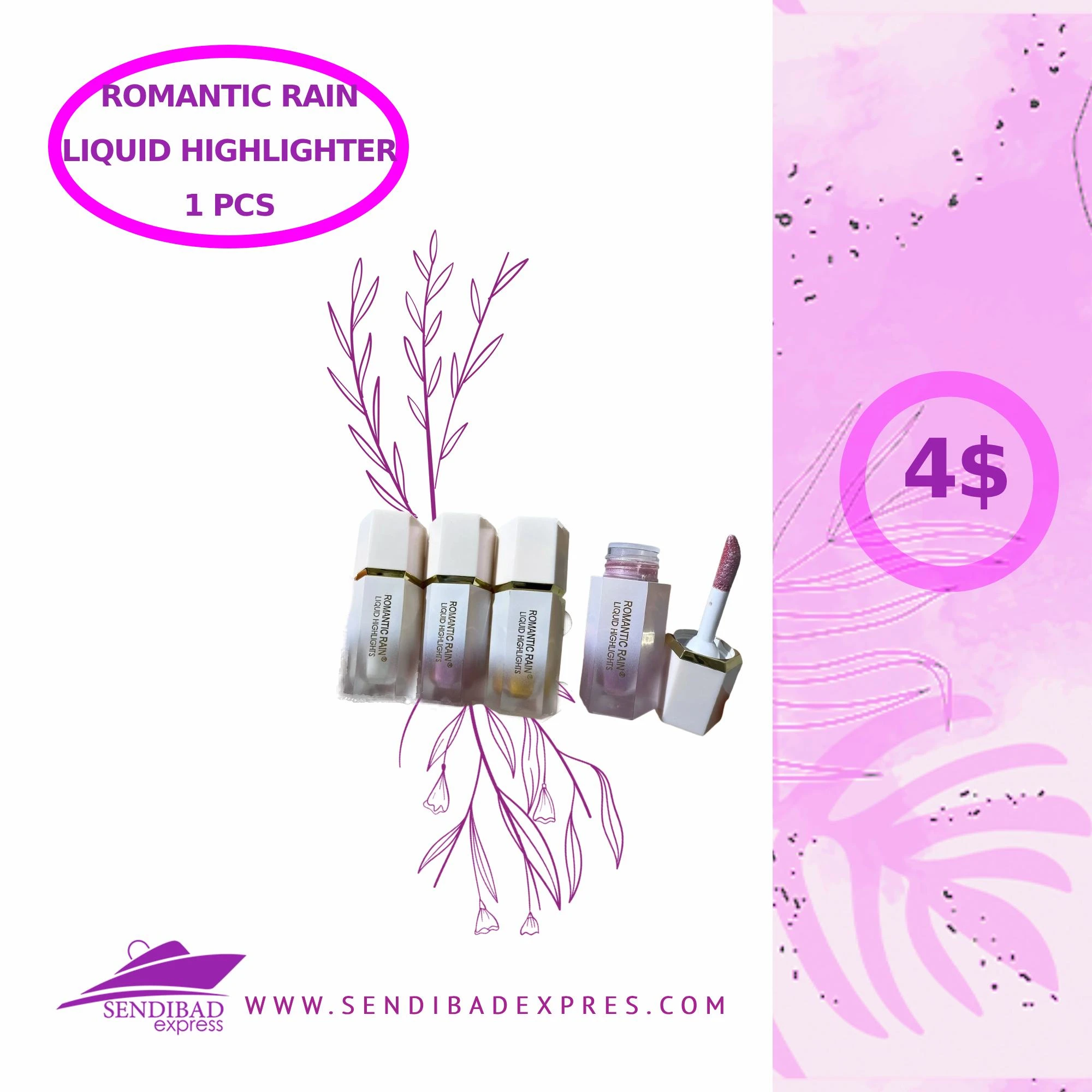 Romantic Rain Liquid Highlighter