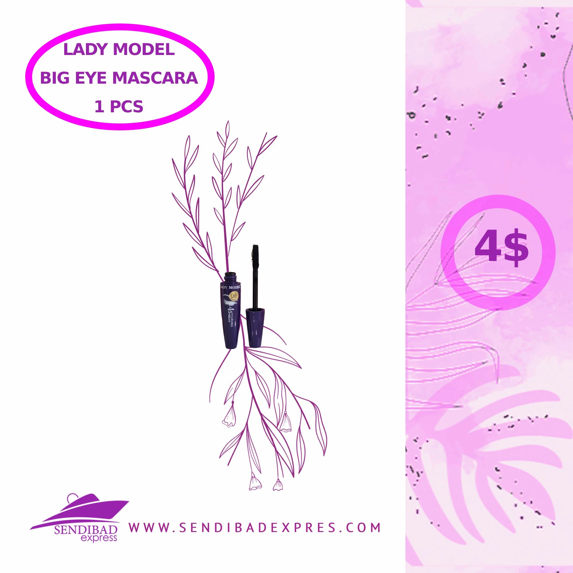 Lady Model Big Eye Mascara