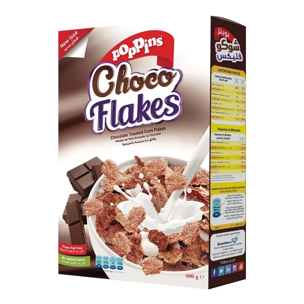 Poppins Choco Flakes 600G