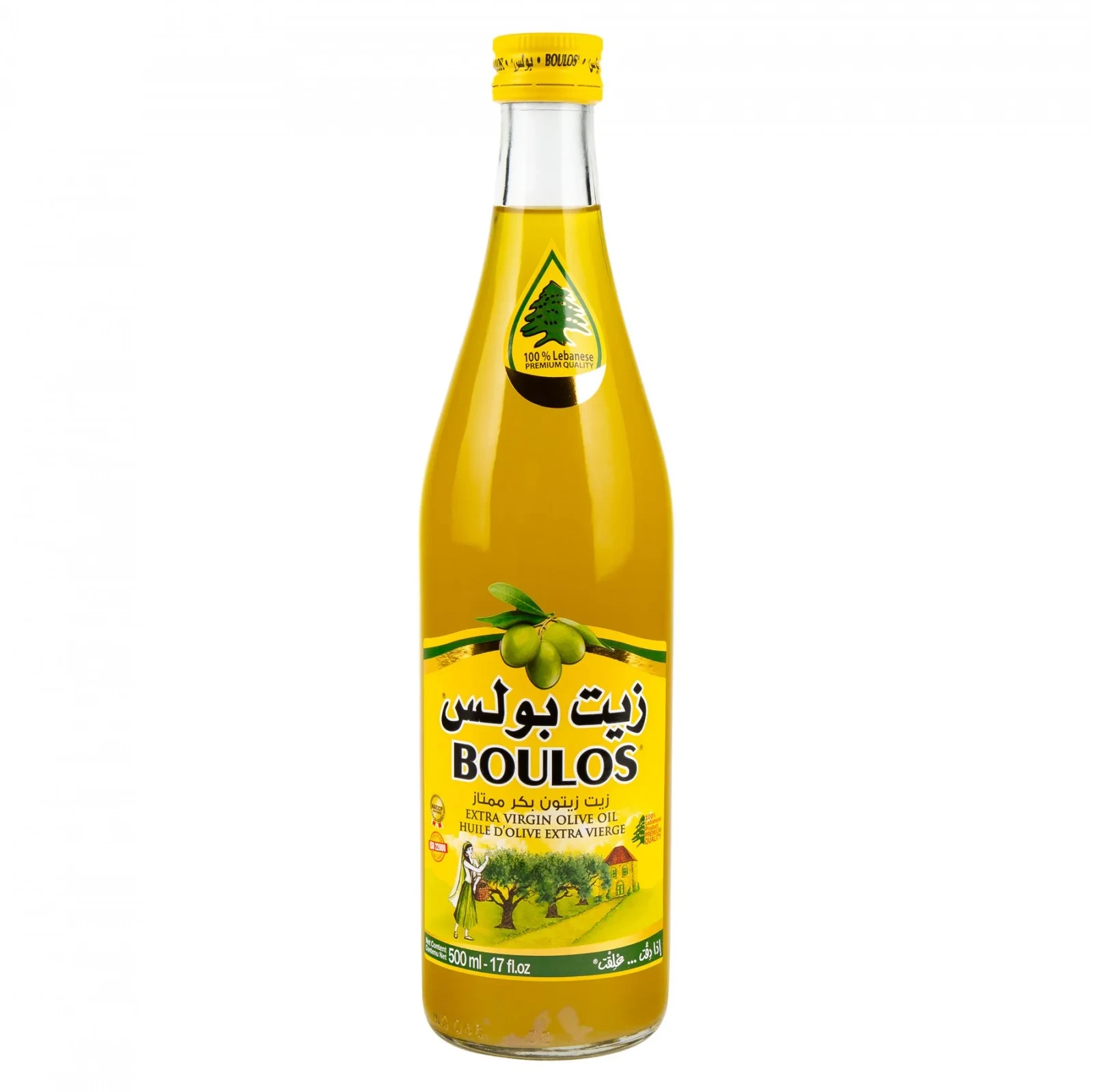 Boulos Olive Oil Extra Virgin 500Ml