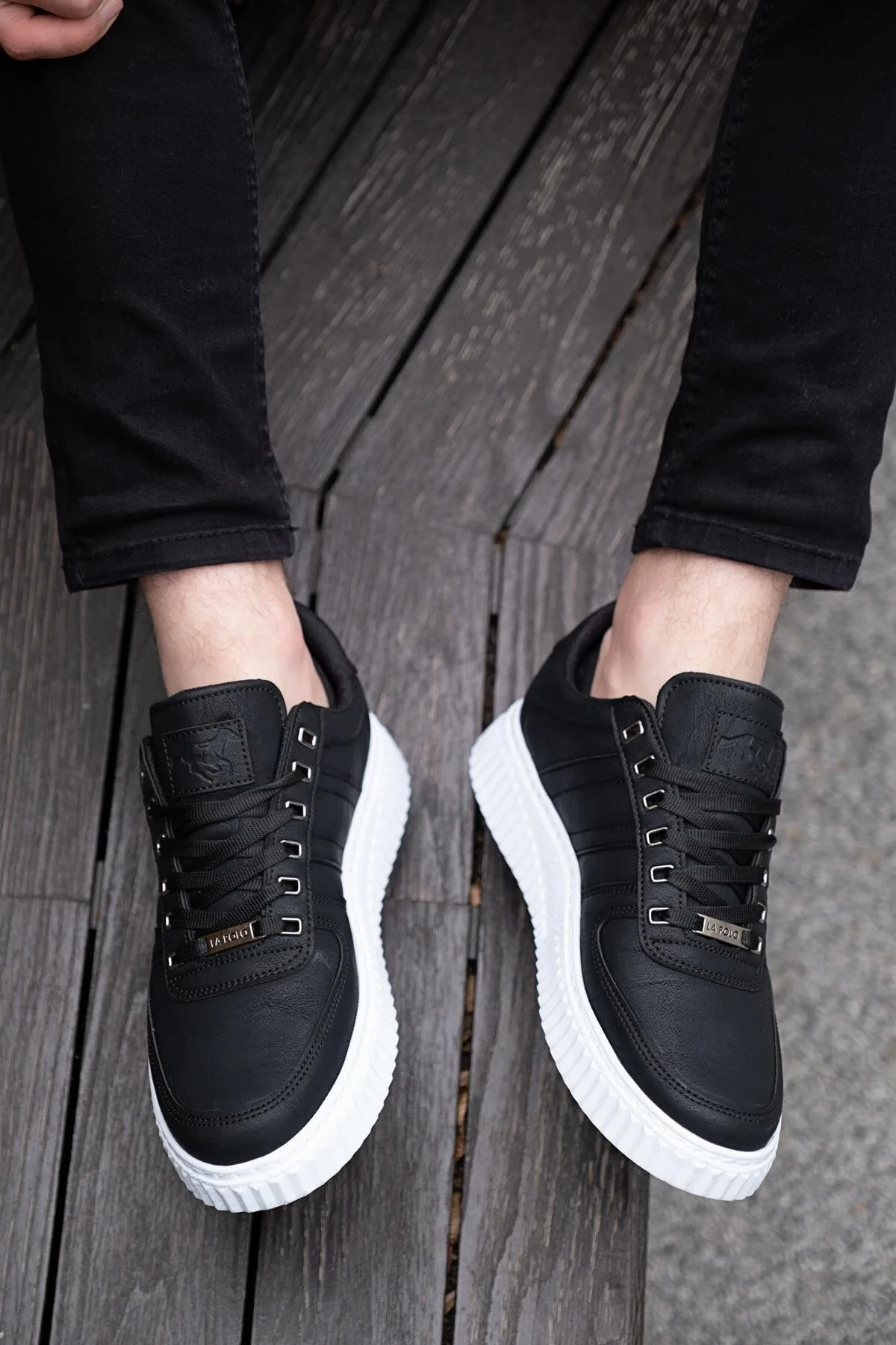 LA Polo  Sole Lace Up Casual Men's Sports Shoes